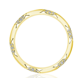 Tacori Engagement Wedding Band Tacori Founder’s 18K Yellow Gold  Diamond Eternity Band