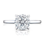 Tacori Engagement Engagement Ring Tacori Platinum Four-Prong Round Engagement Ring Mounting 5.75