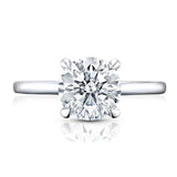 Tacori Engagement Engagement Ring Tacori Platinum Four-Prong Round Engagement Ring Mounting 5.75