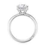 Tacori Engagement Engagement Ring Tacori Platinum Four-Prong Round Engagement Ring Mounting 5.75