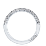 Tacori Wedding Band Tacori Platinum "Founder's Collection RoyalT Triple Row" Diamond Wedding Band 6.5