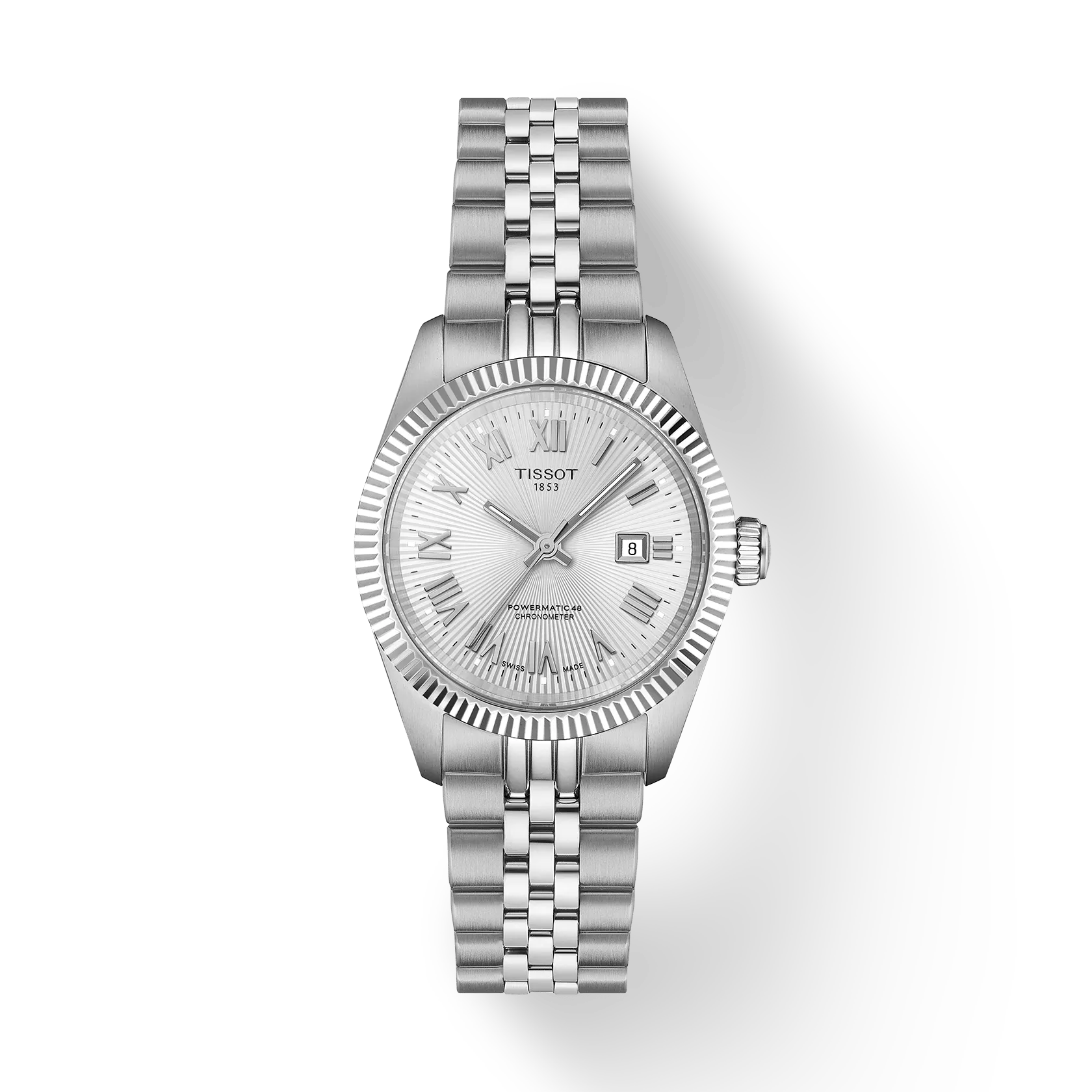 Tissot Watch Tissot Ballade Silver Dial 30mm (T1562081103300)