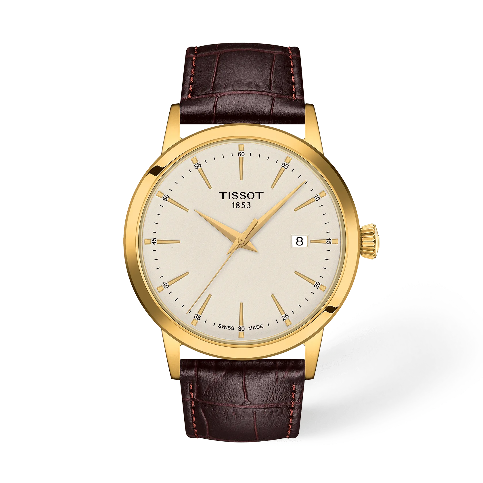 Tissot Watch Tissot Classic Dream, Ivory Dial, 42mm (T1294103626100)