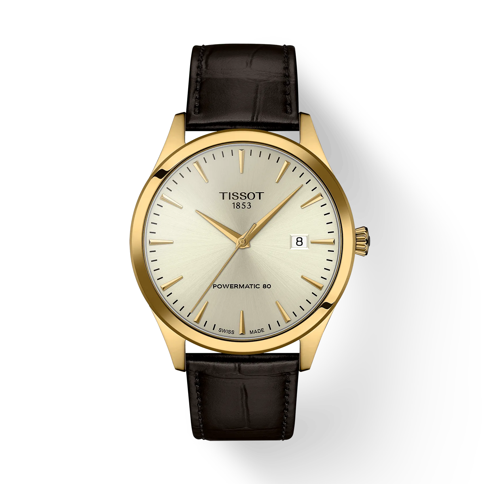 Tissot Watch Tissot Classic Dream Wristwatch, Ivory Dial, 40mm (T1584073626100)