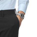 Tissot Watch Tissot PR 100 Grey Dial, 40mm (T1504101108100)