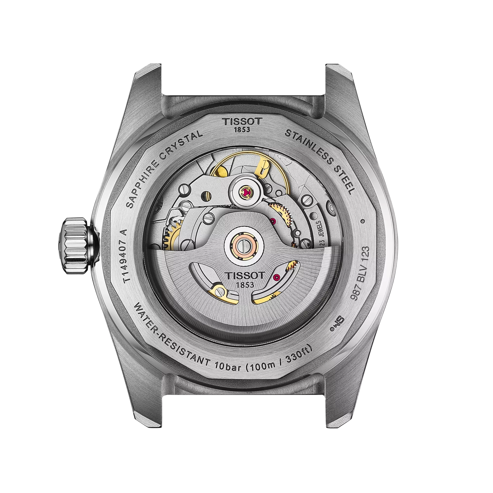 Tissot Watch Tissot PR516 Powermatic 80, Black Dial, 30mm (T1494071105100)