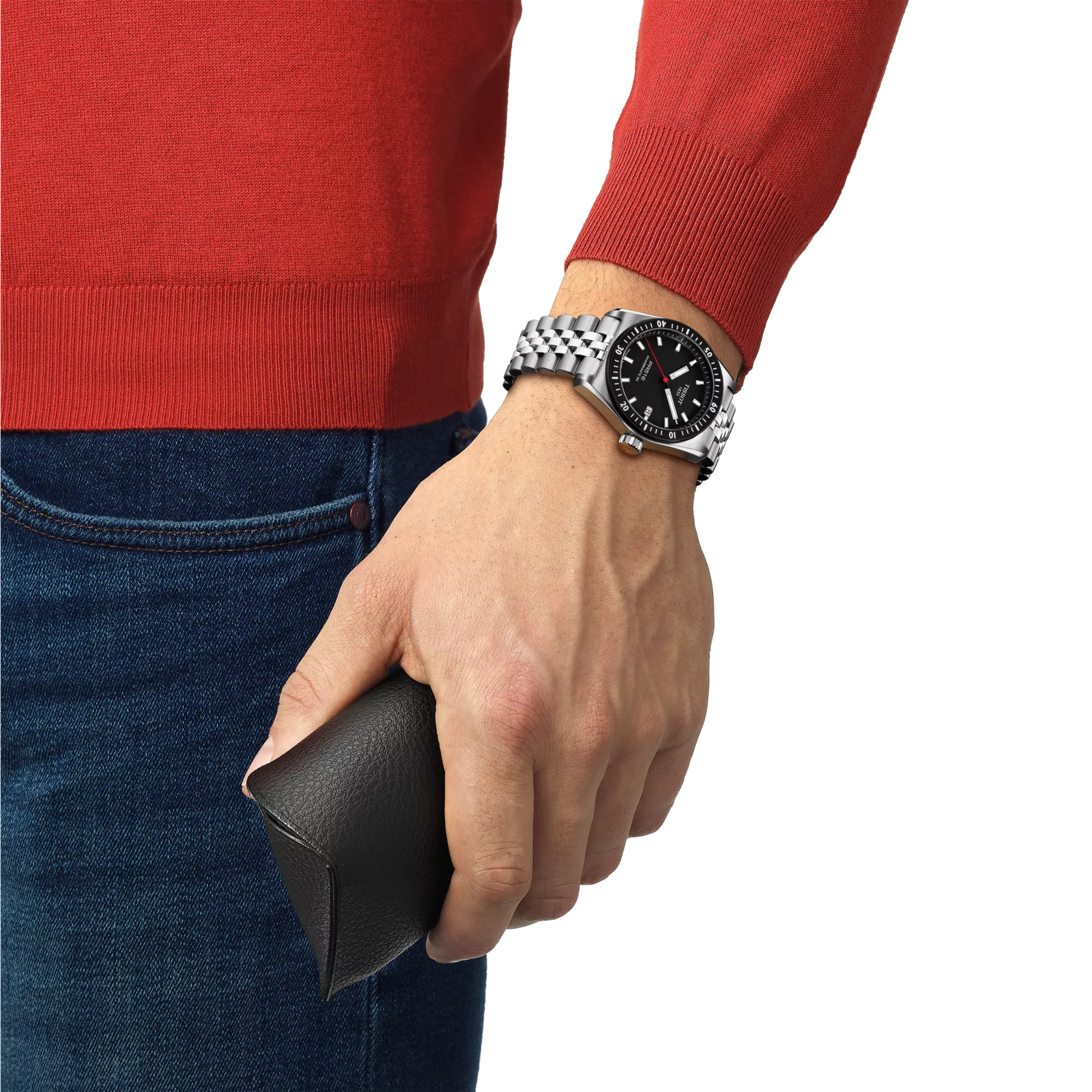 Tissot Watch Tissot PR516 Powermatic 80, Black Dial, 30mm (T1494071105100)