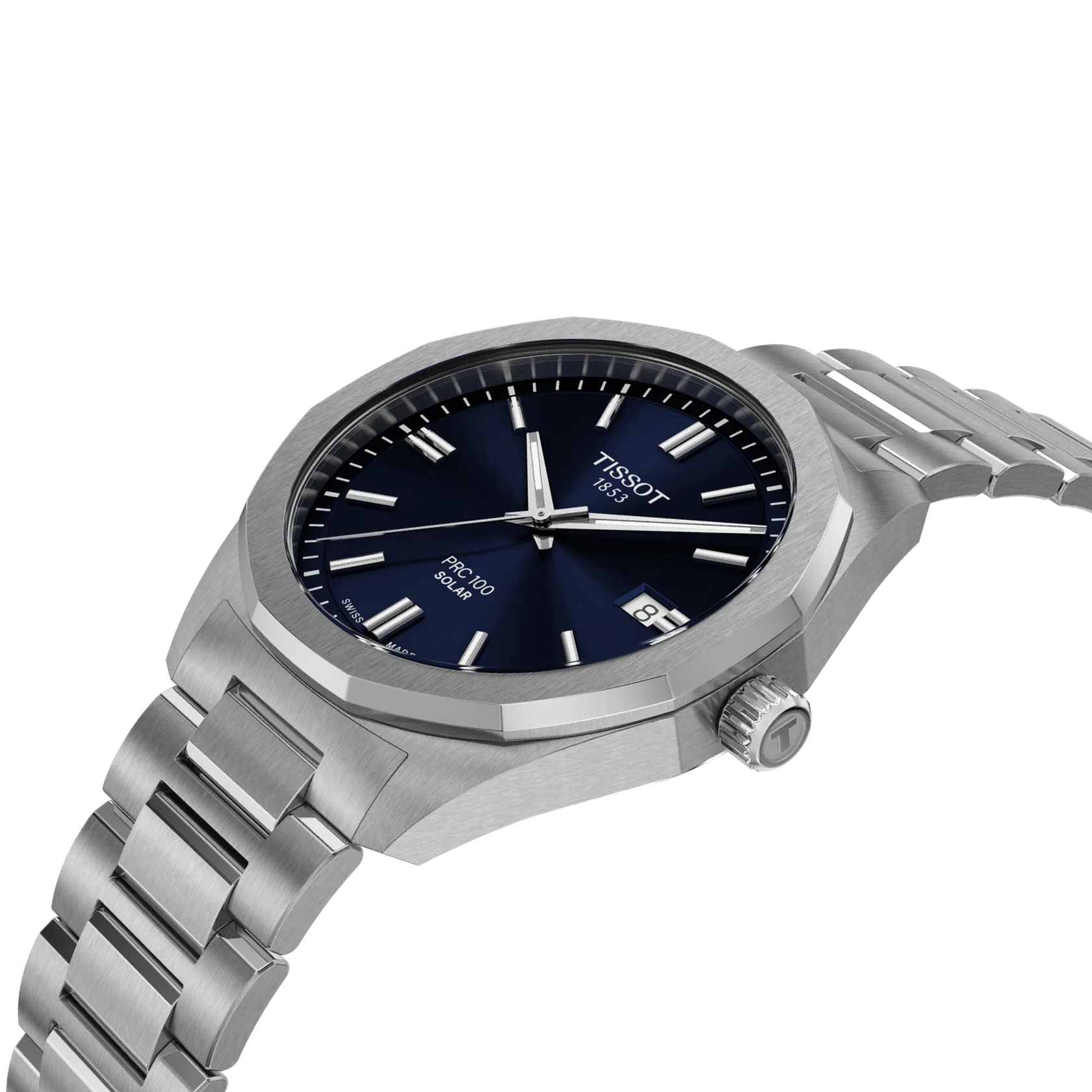 Tissot Watch Tissot PRC 100 Solar Blue Dial, 39mm (T151.422.11.041.00)