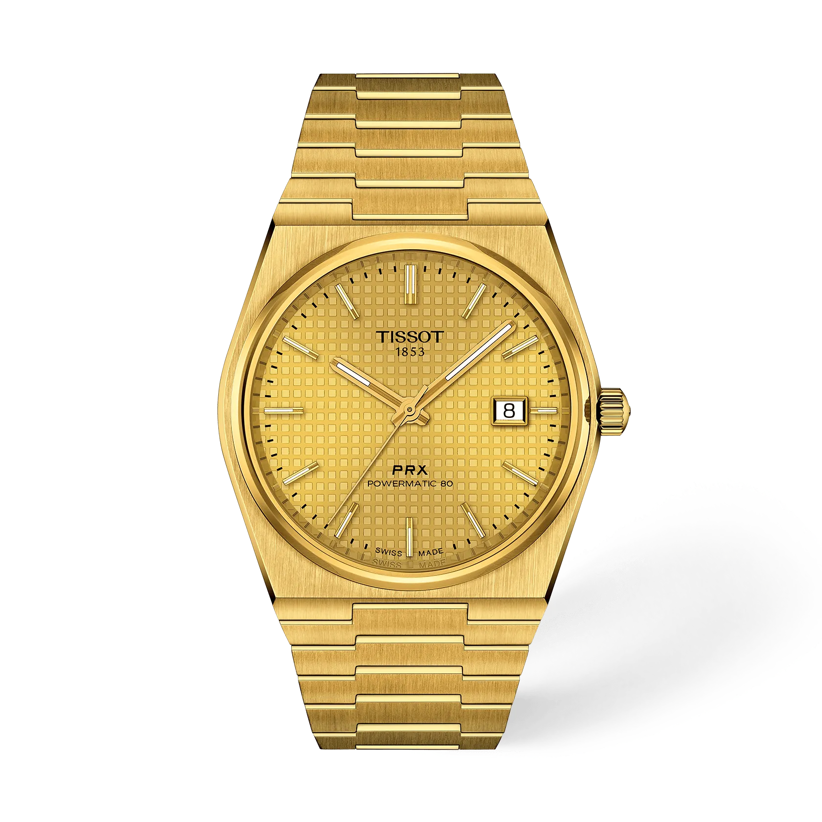 Tissot Watch Tissot PRX, Champagne Dial, 40mm (T1374073302100)