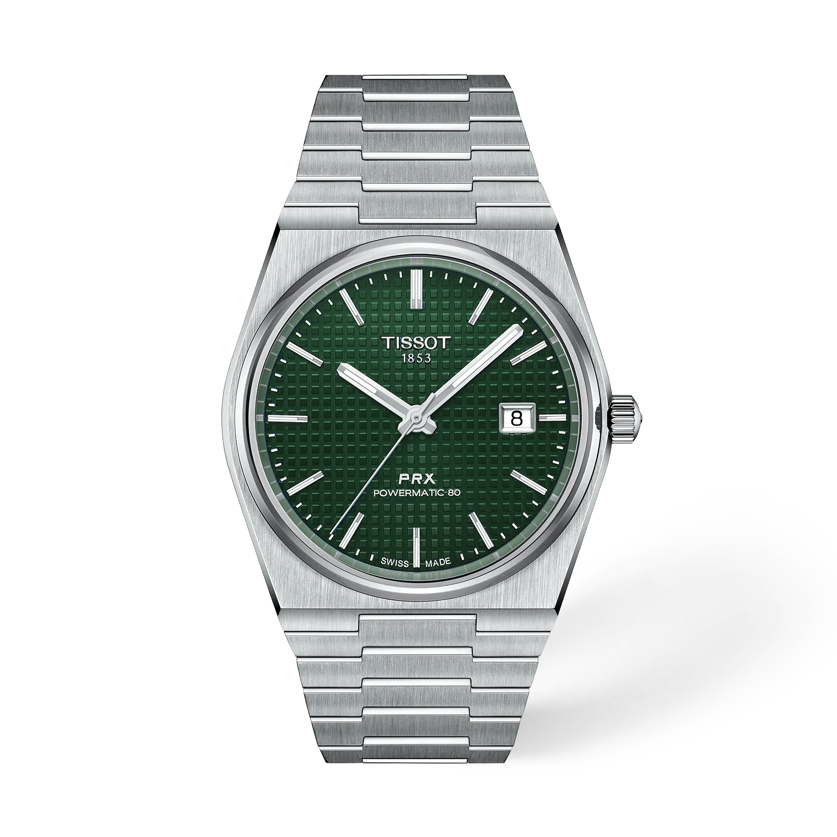Tissot Watch Tissot PRX, Green Dial, 40mm (T1374071109100)