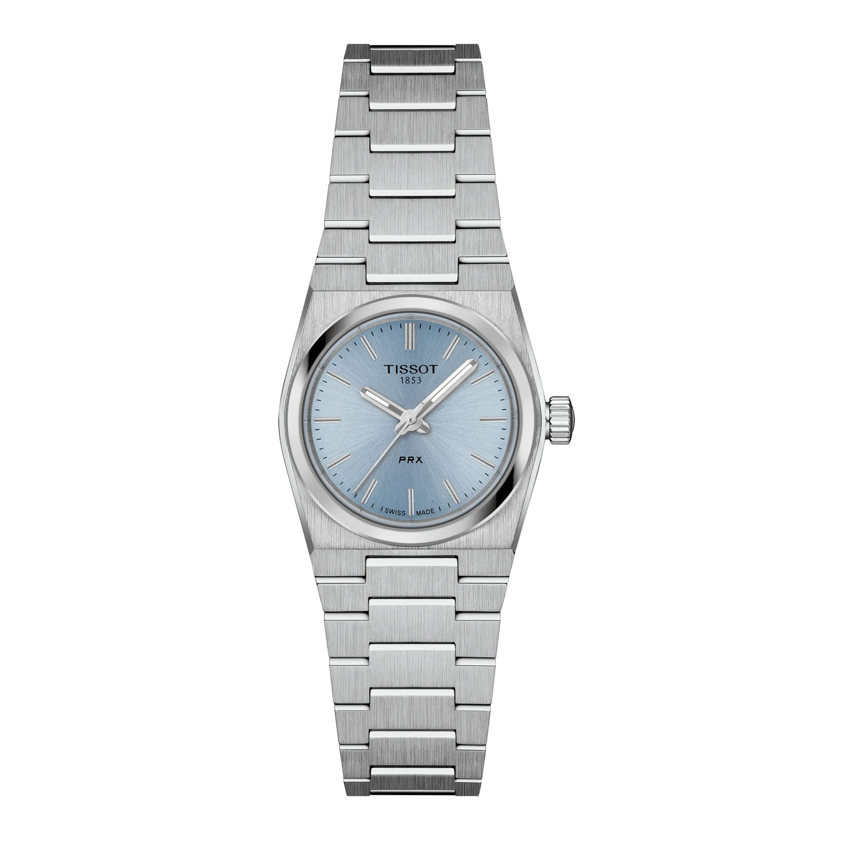 Tissot Watch Tissot PRX, Ice Blue Dial, 25mm (T1370101135100)