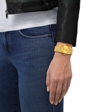 Tissot Watch Tissot PRX Powermatic 80, Champagne Dial, 35mm (T1372073302100)