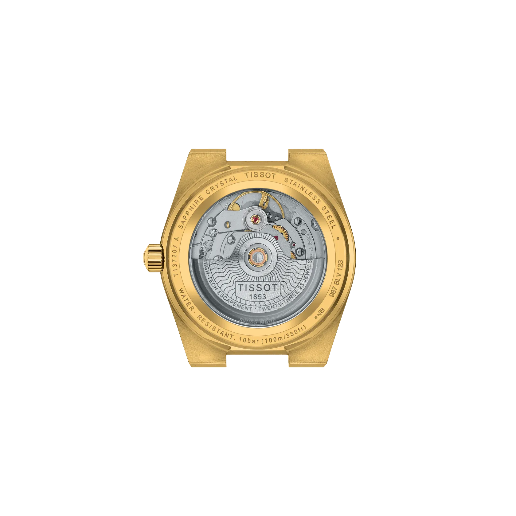 Tissot Watch Tissot PRX Powermatic 80, Champagne Dial, 35mm (T1372073302100)