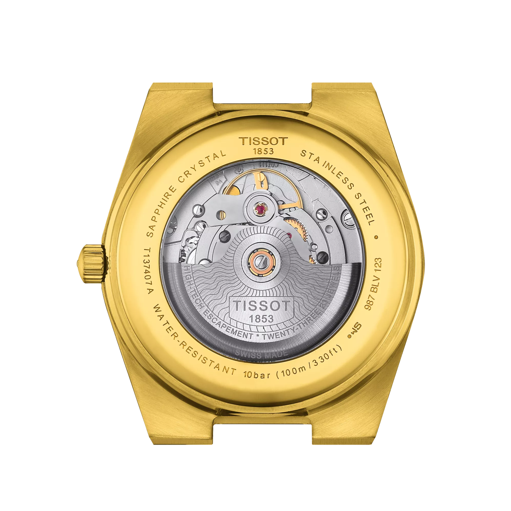 Tissot Watch Tissot PRX Powermatic 80, Champagne Dial, 40mm (T1374073302100)