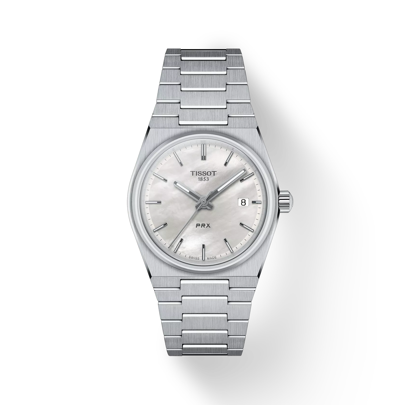 Tissot Watch Tissot PRX, White Mother-of-Pearl Dial, 35mm (T1372101111100)