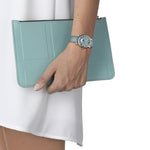 Tissot Watch Tissot Quartz Carson Premium Lady Moonphase Light Blue Dial, Strap 32mm T1222231635300