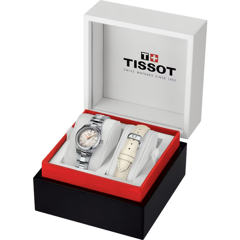 Tissot Watch Tissot Quartz T-Lady Mother-of-Pearl Dial 29mm T1320101111100