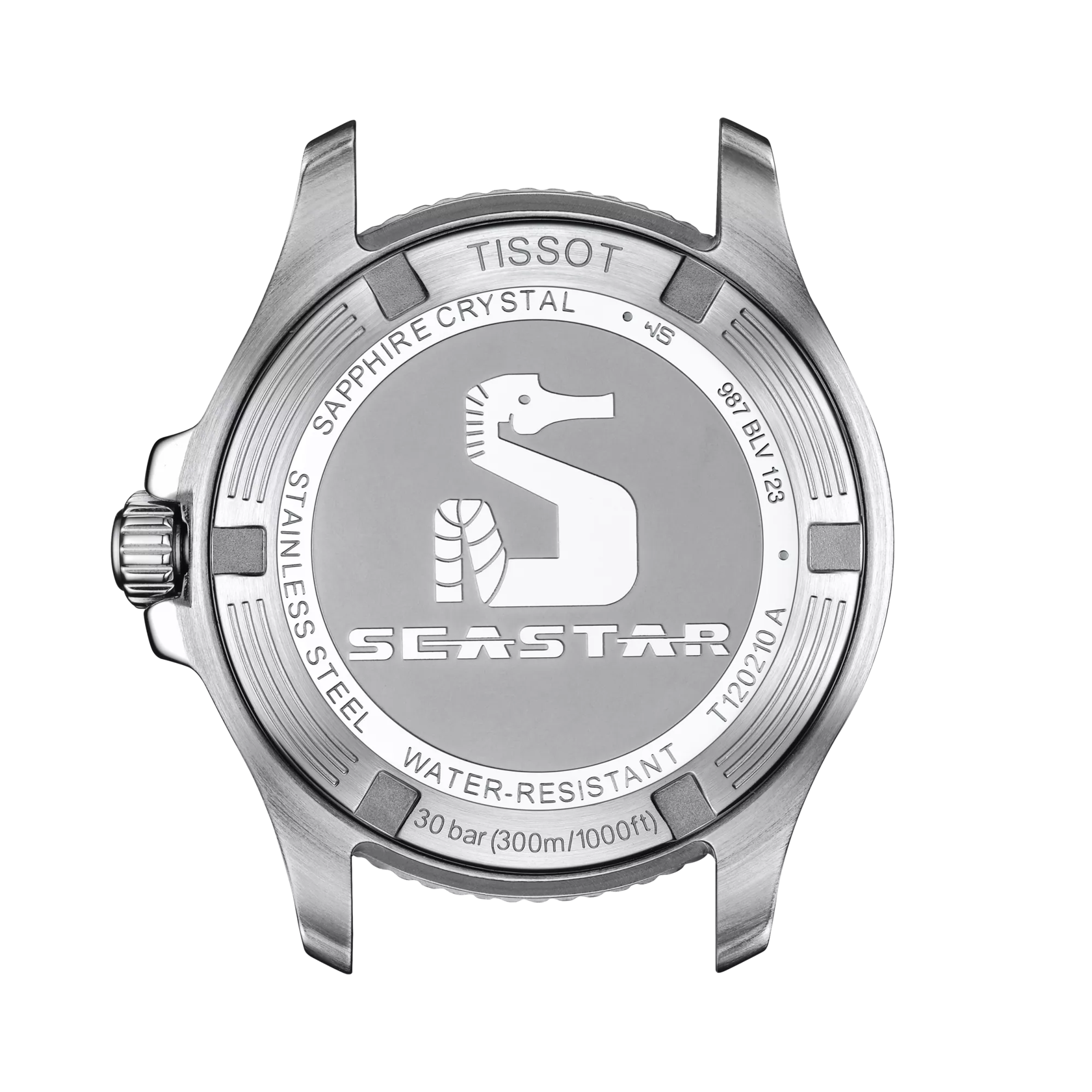 Tissot Watch Tissot Seastar 1000, Black Dial, 36mm (T1202101105100)