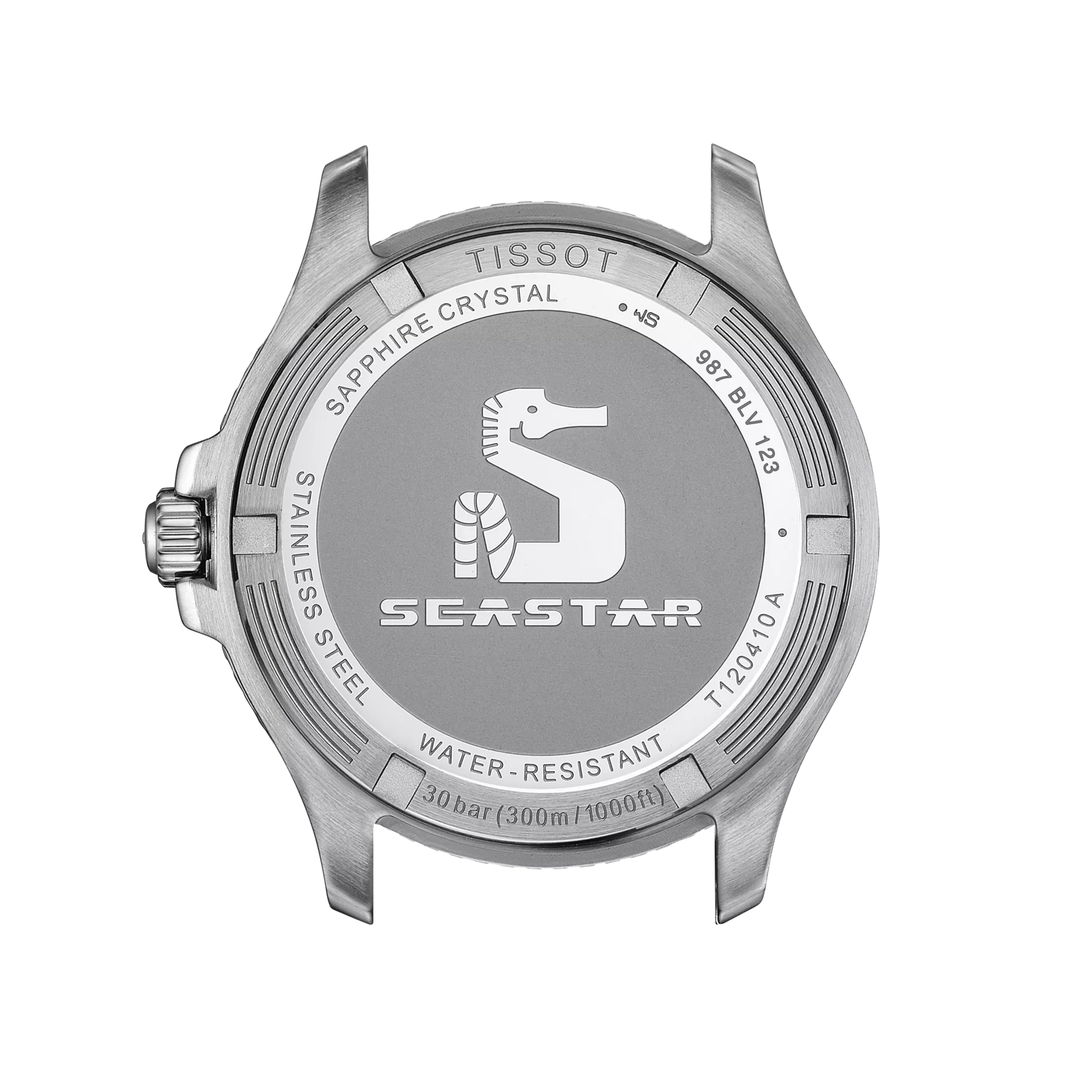 Tissot Watch Tissot Seastar 1000, Black Dial, 40mm (T1204101105100)