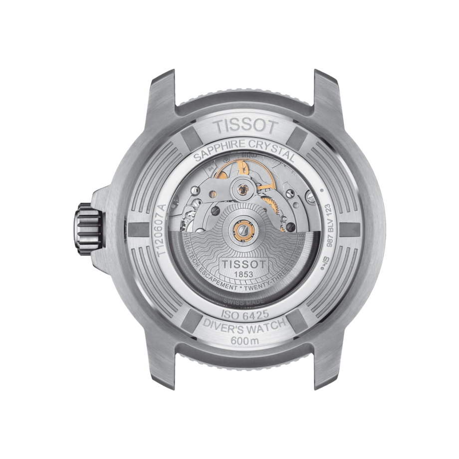 Tissot Watch Tissot Seastar 2000 Professional Powermatic Blue Dial 46mm T1206071104100