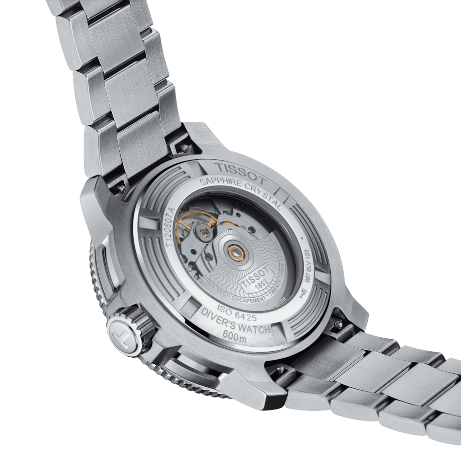 Tissot Watch Tissot Seastar 2000 Professional Powermatic Blue Dial 46mm T1206071104100