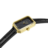 Tissot Watch Tissot SRV Wristwatch, Black Mother-of-Pearl Dial 30mm (T1601103612600)