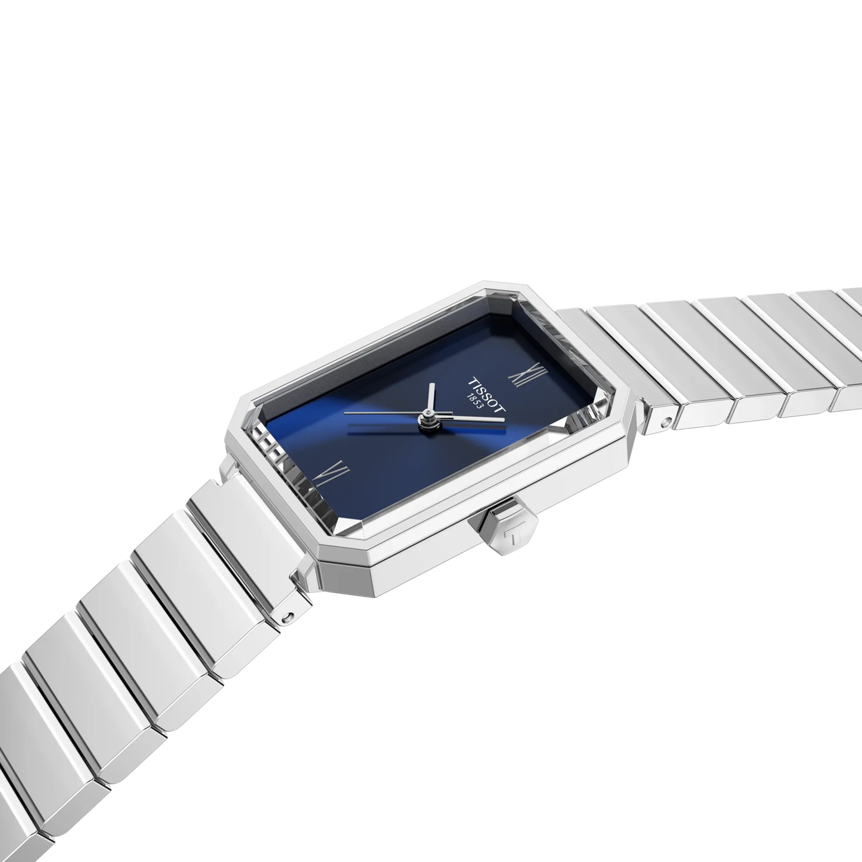 Tissot Watch Tissot SRV Wristwatch, Blue Dial 30mm (T1601101104300)