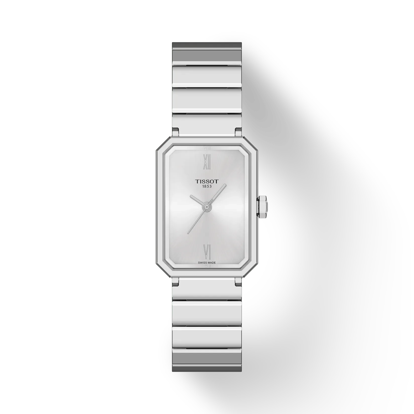 Tissot Watch Tissot SRV Wristwatch, Silver Dial 30mm (T1601101103300)