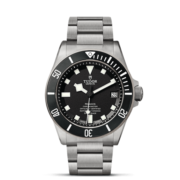 TUDOR Pelagos 42mm Case Black Dial Titanium Bracelet M25600TN 0001 Springer s