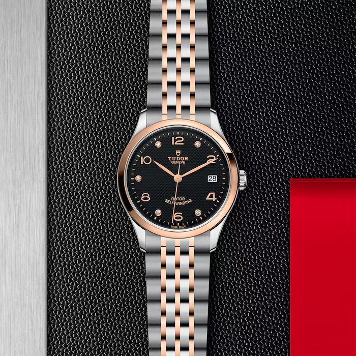TUDOR Watch TUDOR 1926 36mm Black Diamond Dial, Two Tone Bracelet (M91451-0004)