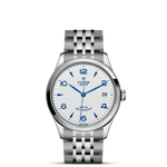 TUDOR Watch TUDOR 1926 36mm Steel Case, Opaline and Blue Dial, Steel Bracelet (M91450-0005)