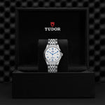 TUDOR Watch TUDOR 1926 36mm Steel Case, Opaline and Blue Dial, Steel Bracelet (M91450-0005)