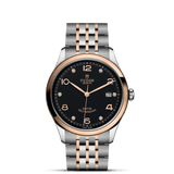 TUDOR Watch TUDOR 1926 39mm Black Dimond Dial, Two Tone Bracelet (M91551-0004)