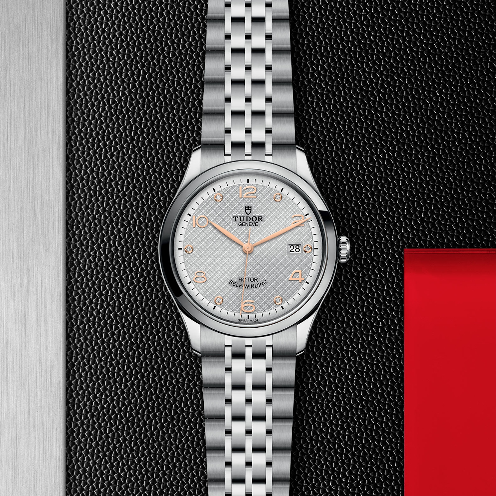 TUDOR Watch TUDOR 1926 39mm Silver Dial, Stainless Steel Bracelet (M91550-0003)