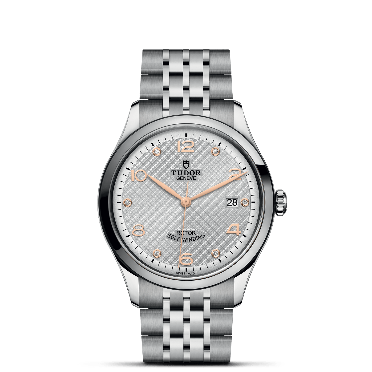 TUDOR Watch TUDOR 1926 39mm Silver Dial, Stainless Steel Bracelet (M91550-0003)