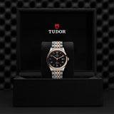 TUDOR Watch TUDOR 1926 39mm Steel Case, Black Dial, Steel and Rose Gold Bracelet (M91551-0003)