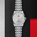 TUDOR Watch TUDOR 1926 41mm Silver Diamond Dial, Stainless Steel Bracelet (M91650-0003)