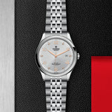 TUDOR Watch TUDOR 1926 41mm Silver Diamond Dial, Stainless Steel Bracelet (M91650-0003)