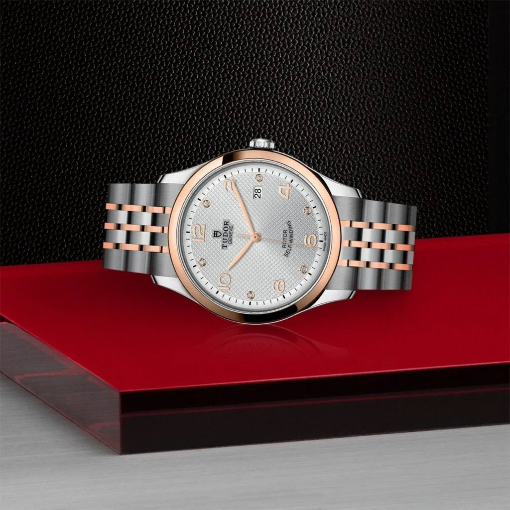 TUDOR Watch TUDOR 1926 41mm Silver Diamond Dial, Two Tone Bracelet (M91651-0002)