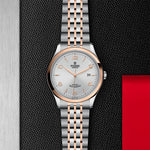 TUDOR Watch TUDOR 1926 41mm Silver Embossed Dial, Two Tone Bracelet (M91651-0001)