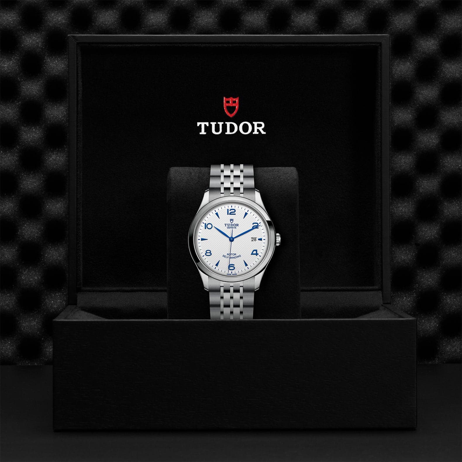 TUDOR Watch TUDOR 1926 41mm Steel Case, Opaline and Blue Dial (M91650-0005)