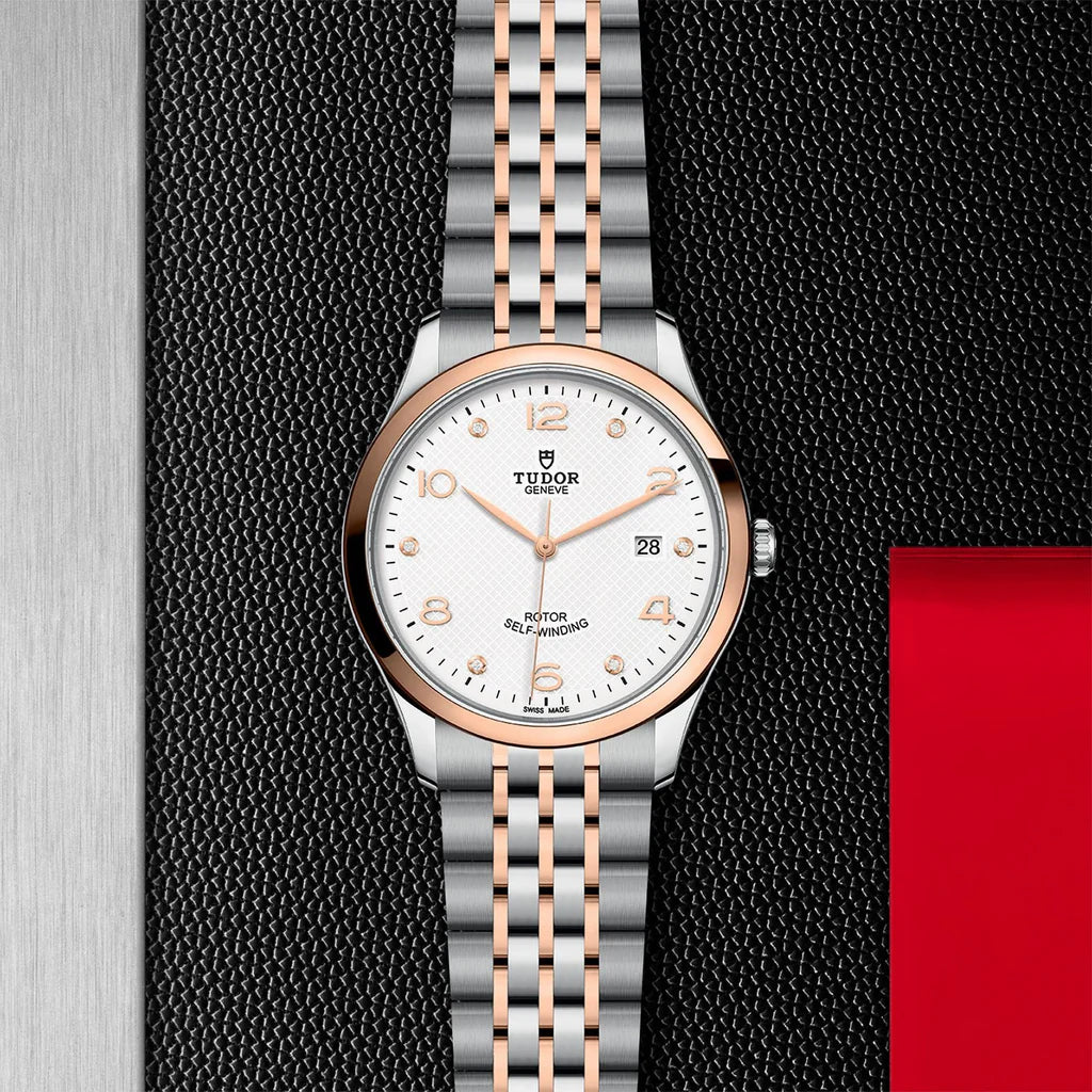 TUDOR Watch TUDOR 1926 41mm White Diamond Dial, Two Tone Bracelet (M91651-0011)