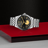 TUDOR Watch TUDOR 1926 Luna 39mm Black Dial, Stainless Steel Bracelet (M91560-0003)