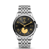 TUDOR Watch TUDOR 1926 Luna 39mm Black Dial, Stainless Steel Bracelet (M91560-0003)