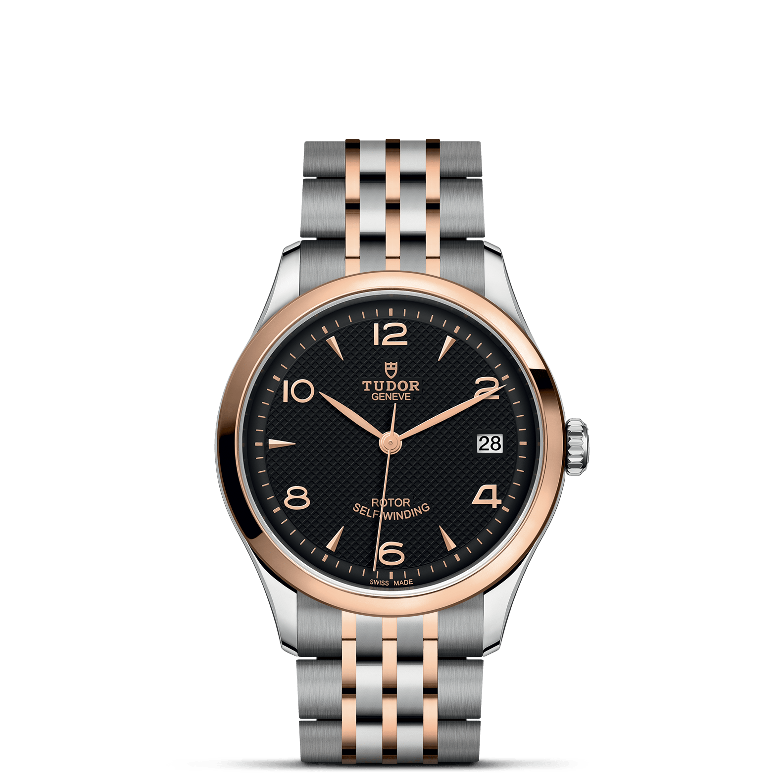 TUDOR Watch TUDOR 1936 36mm Black Dial, Two Tone Bracelet (M91451-0003)