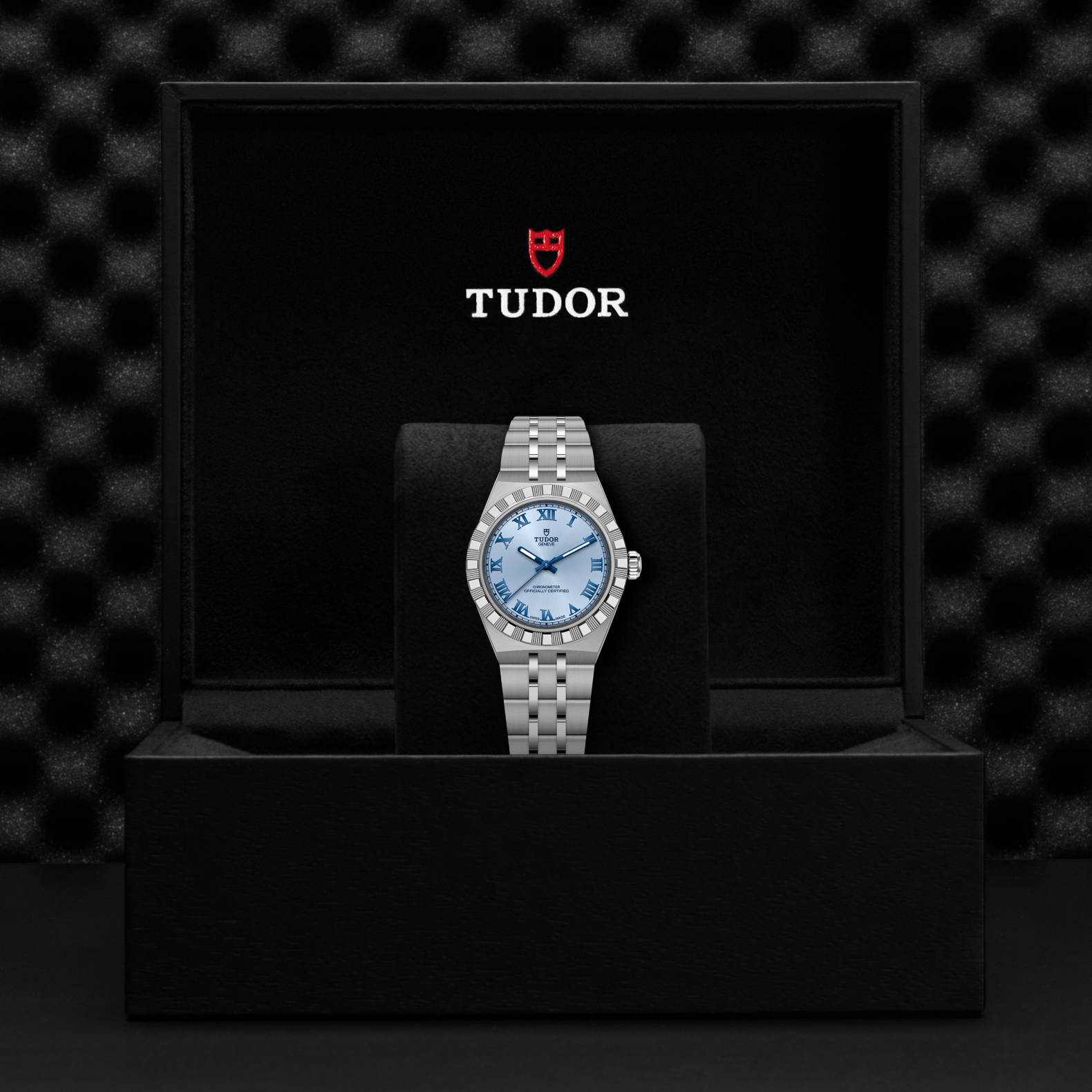 TUDOR Watch TUDOR 30mm Light Blue Dial, Stainless Steel Bracelet (M2830A1A0-0004)