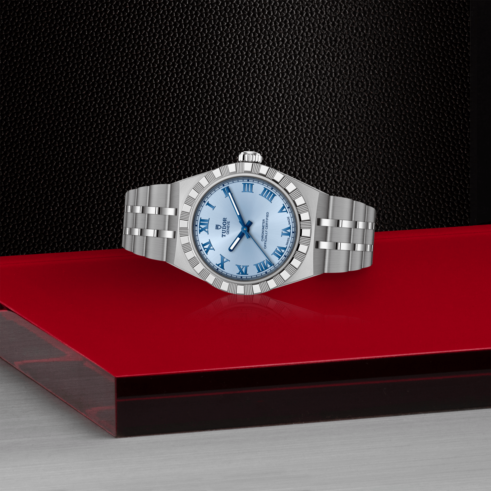 TUDOR Watch TUDOR 30mm Light Blue Dial, Stainless Steel Bracelet (M2830A1A0-0004)