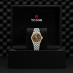 TUDOR Watch TUDOR 30mm TUDOR Royal Brown Diamond Dial, Gold and Steel Bracelet (M2830A1A3-0001)