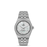 TUDOR Watch TUDOR 30mm TUDOR Royal Mother of Pearl Dial, Stainless Steel Bracelet (M2830A1S0-0001)