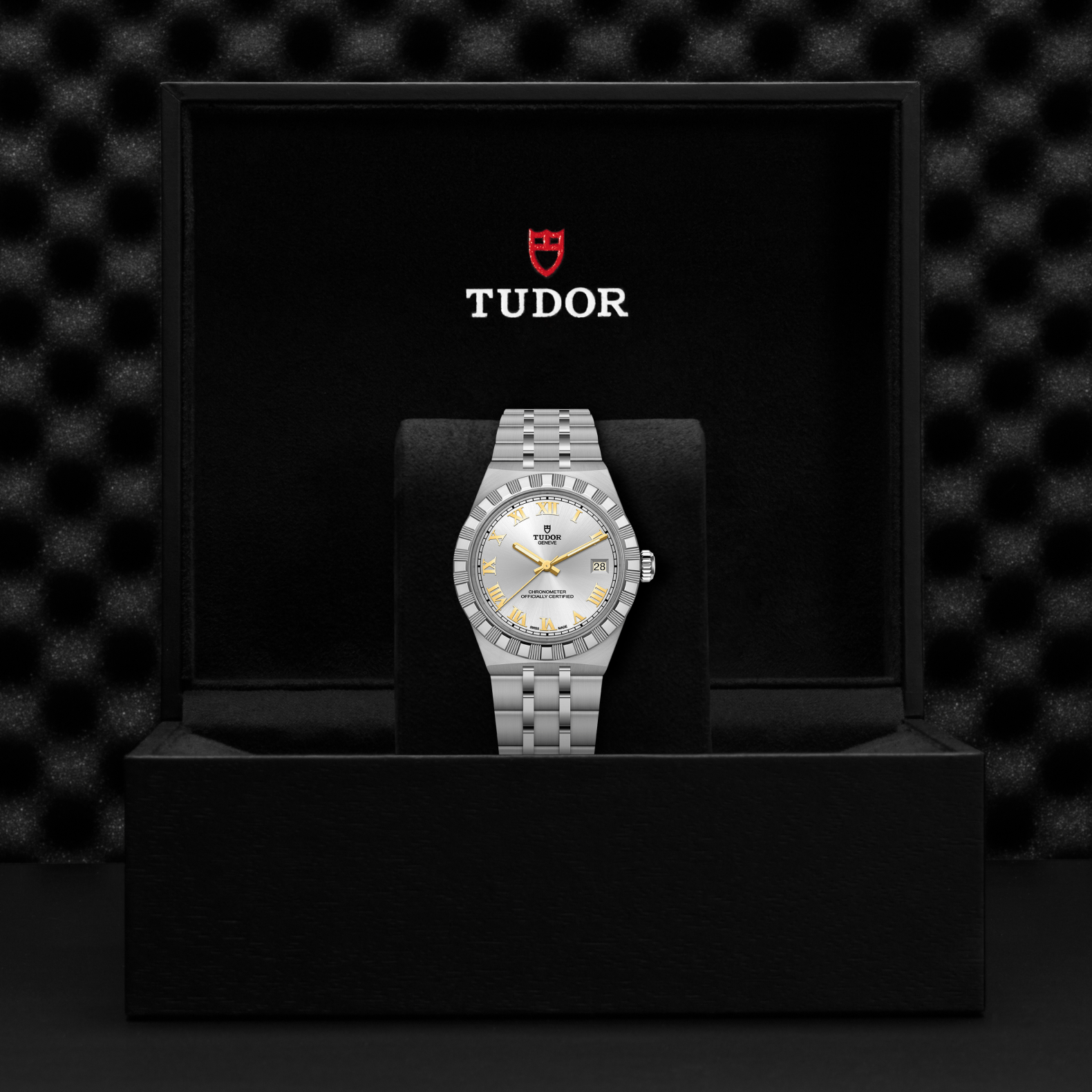 TUDOR Watch TUDOR 36mm Silver Dial, Stainless Steel Bracelet (M2836C1A0-0104)